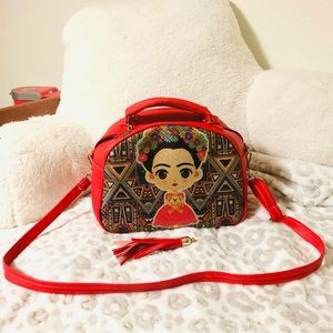 Frida Shoulder Bag (red)